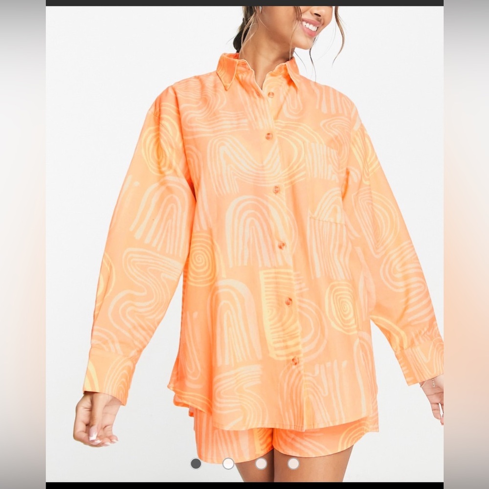 Damson Madder Skyla Oversized Shirt